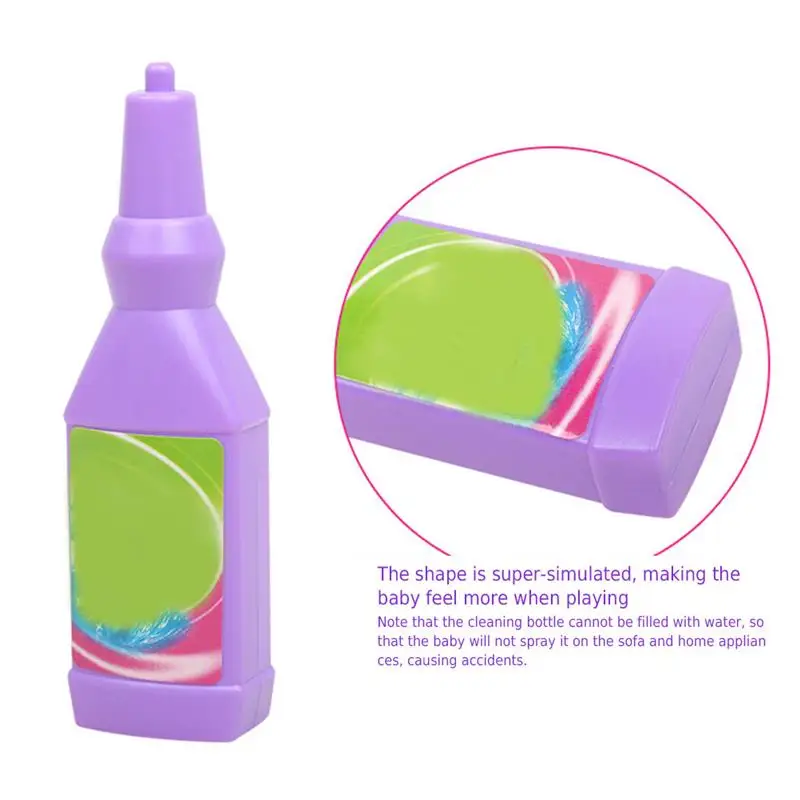 Mini juego de limpieza para ni&ntilde;os, escoba, recogedor, mopa, juego de Juguetes Divertidos-1