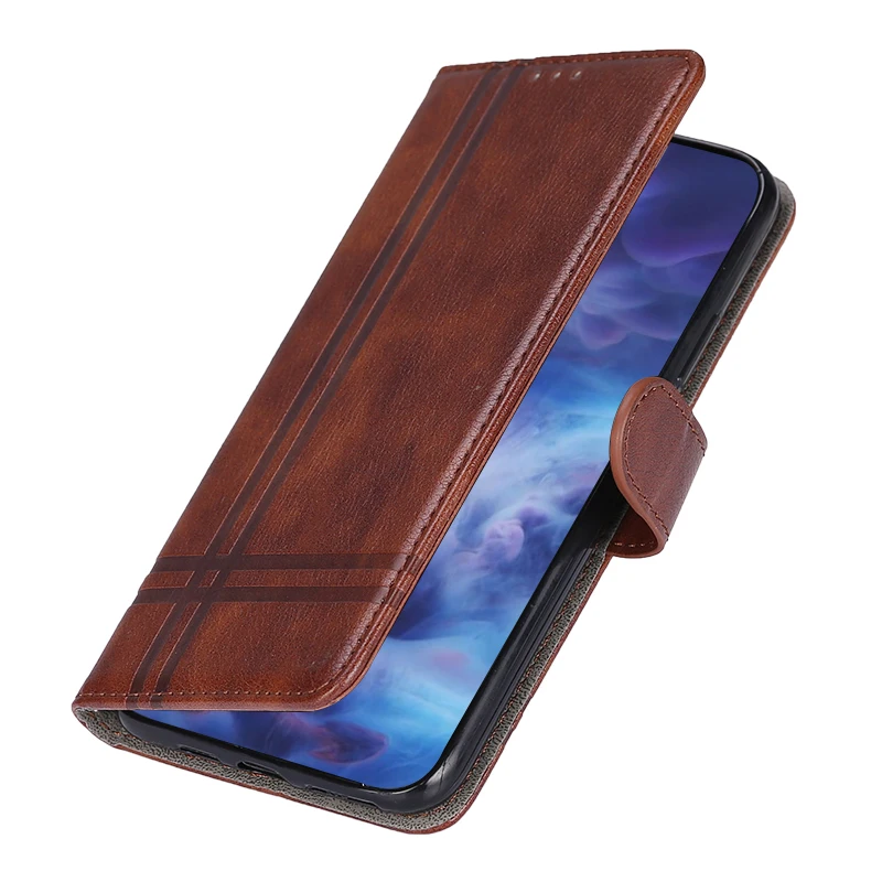 leather cover for infinix smart 6 plus case magnetic card wallet flip phone protective etui book for infinix smart6 plus чехо