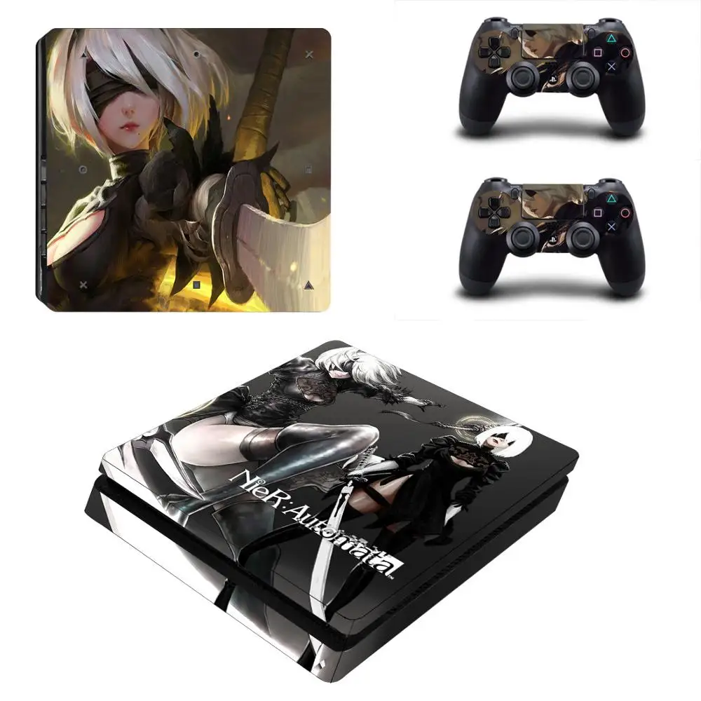NieR: Automata стикер s PS4 тонкая кожа Play станция 4 тонкие наклейки Стикеры для playstation