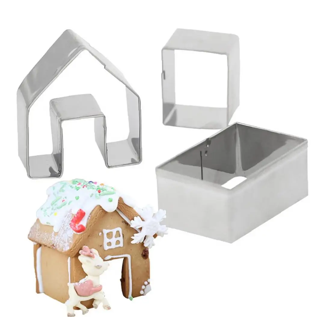 3 шт пряничный домик набор для печенья испечь свой собственный маленький