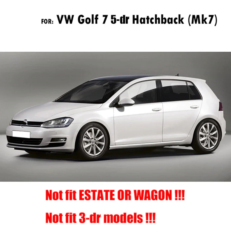 Автомобильный подкладка для багажника VW Golf 7 GTI R Mk7 подходит хэтчбека 2013 2014 2015 2016