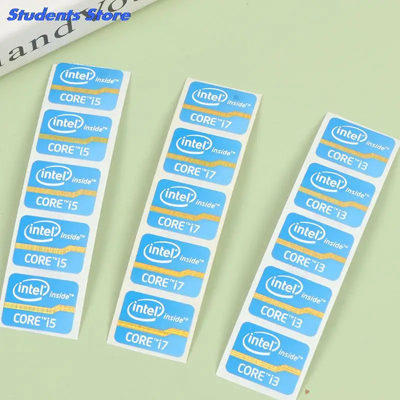 New Ultrabook Prestaties Label Sticker Laptop Logo Intel Core Vier-Generatie I3 I5 I7 | Канцтовары для офиса и дома