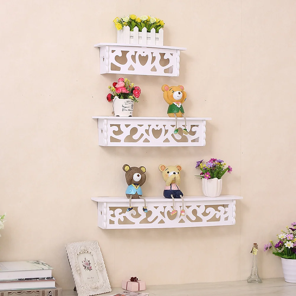 Креативная внутренняя настенная полка в скандинавском стиле для гостиной