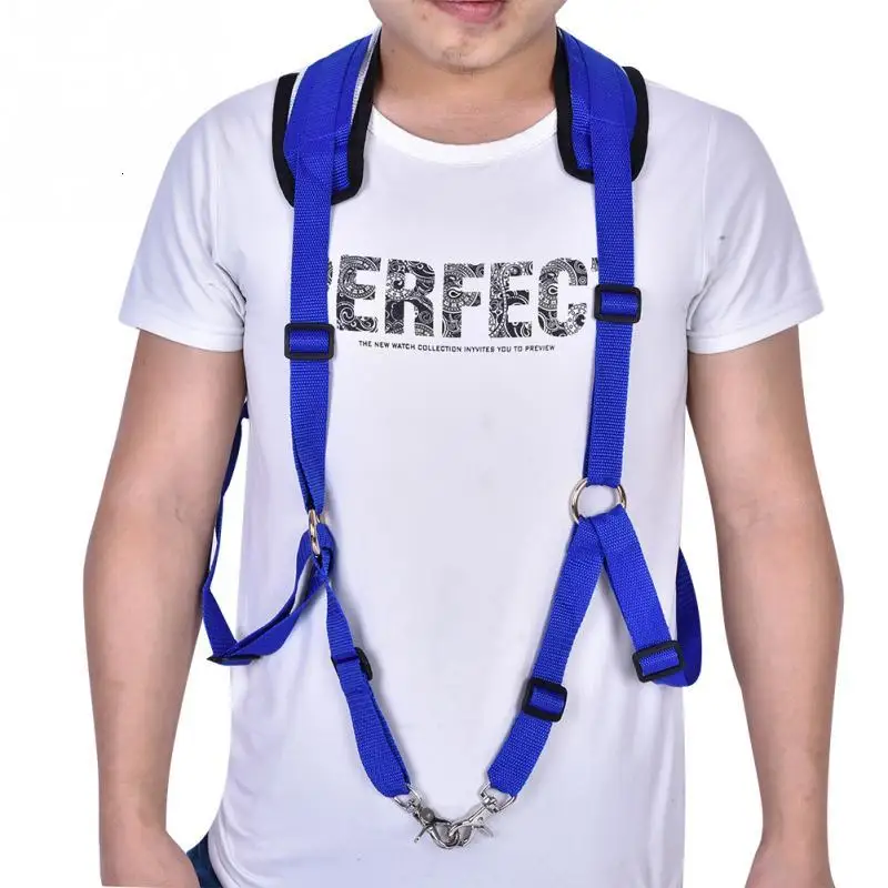 Ultralight Fishing Vest Waist Belt Rod Holder Fighiting Adjustable Shoulder Harness for Stand up Carp Kit | Спорт и развлечения