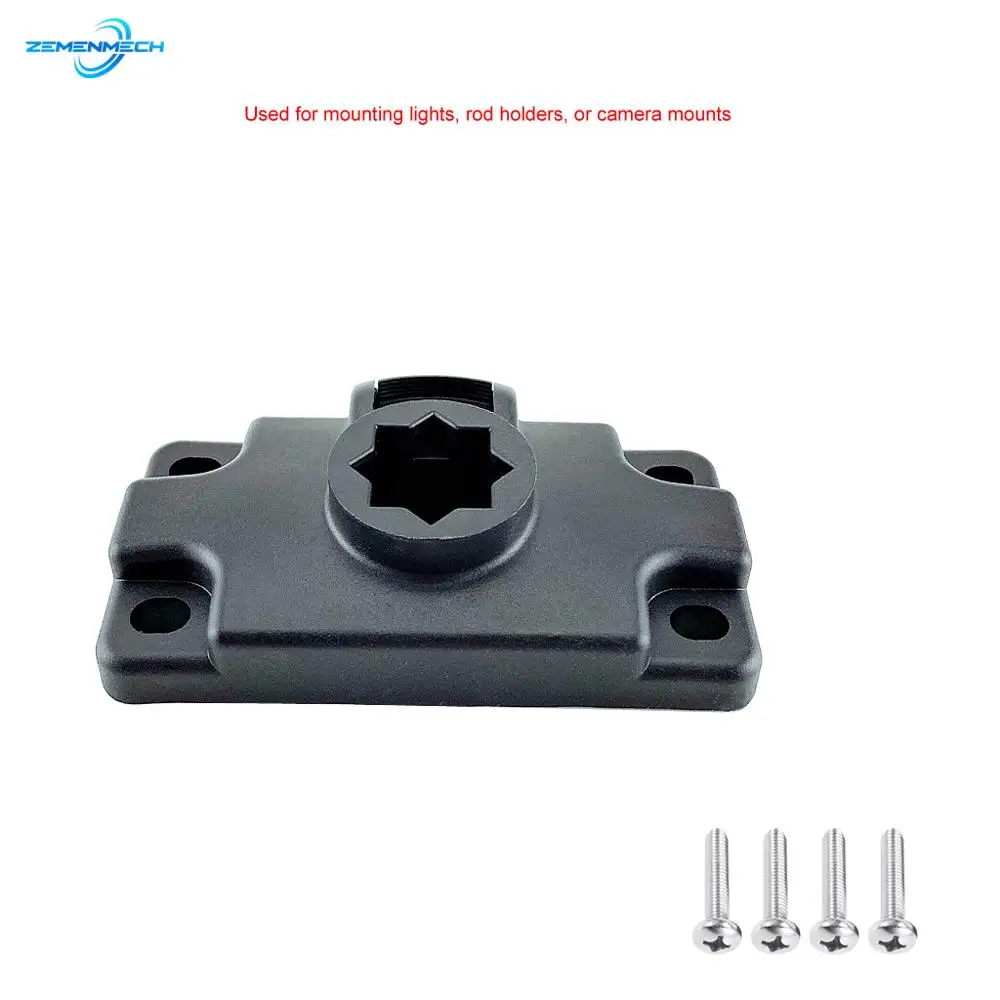 

Rod Holder Mount Base Boat Marine Sea Inflatable Kayak Canoe Support Holder Pole Rack Fishing Tackle Rod Accessories Boat Dinghy