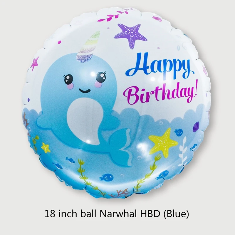 1 шт. 18 маленький воздушный шар океан Русалка Вечерние воздушные шары для