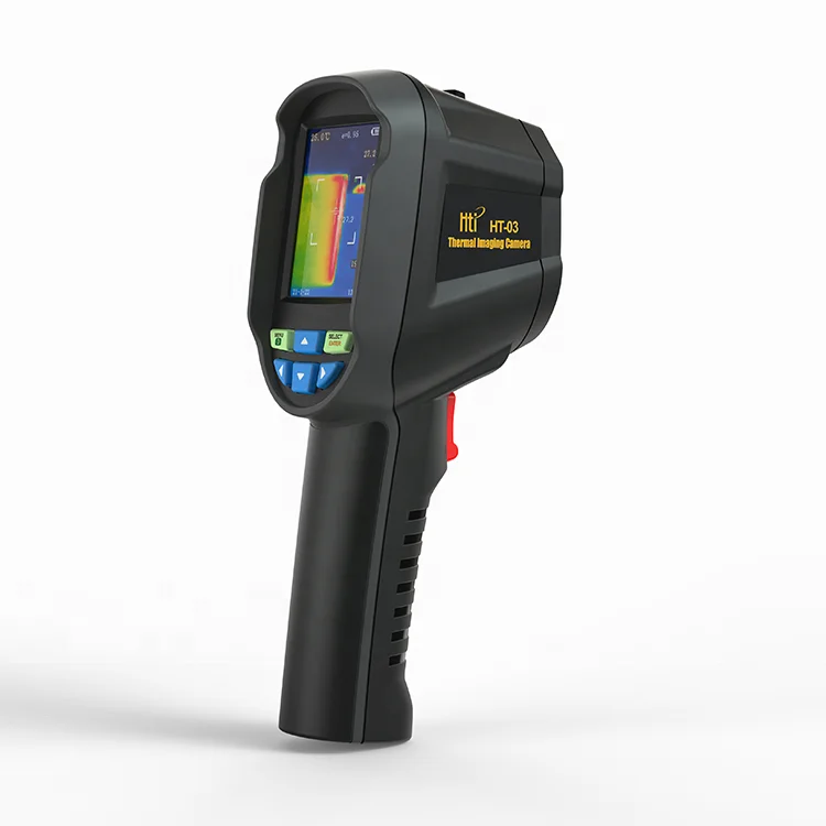 

Hti HT-03 Thermal Camera Thermography Camera Portable Temperature Instrument 80*60 2.8" Color Display Screen 0.07 Degree Celsius
