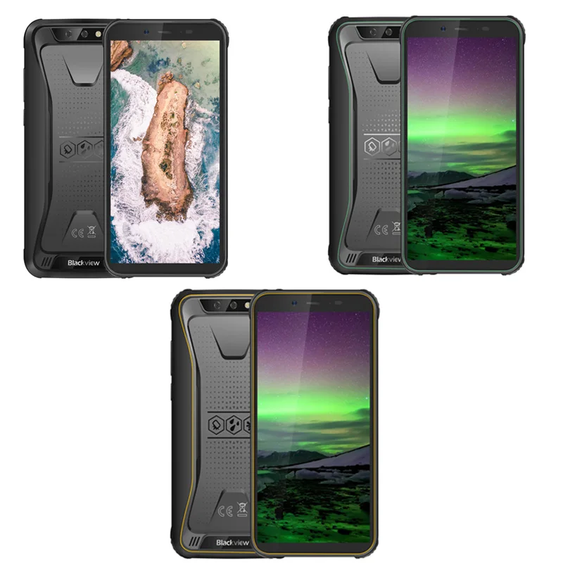 Blackview BV5500 смартфон с 5 дюймовым дисплеем ОЗУ 2 Гб ПЗУ 16 ГБ 18:9 4400 мАч Android 8