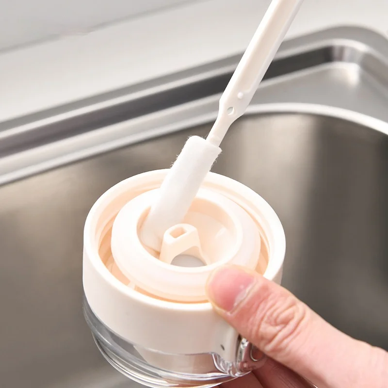

5pcs/set Cleaning Narrow Brush Long Handle Portable Baby Milk Bottle Cleaning Brushes Home Cleaning Supplies