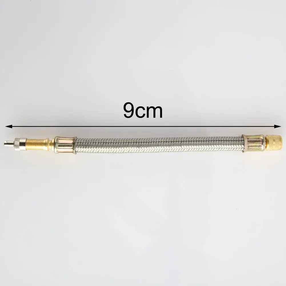 

4Pcs Professional LBWS-293 Vehicle Valve Stem Extender Well-suited Brass Flexible Valve Stem Extender for Motorcycle Car Goods