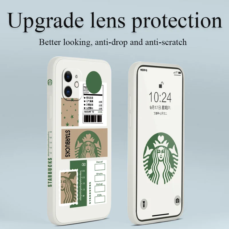 

Full Of Vitality Case For iPhone 12 Pro Max 11 X XS XR XSMAX SE2020 8 8Plus 7 7Plus 6 6S Plus Liquid Silicone Cover