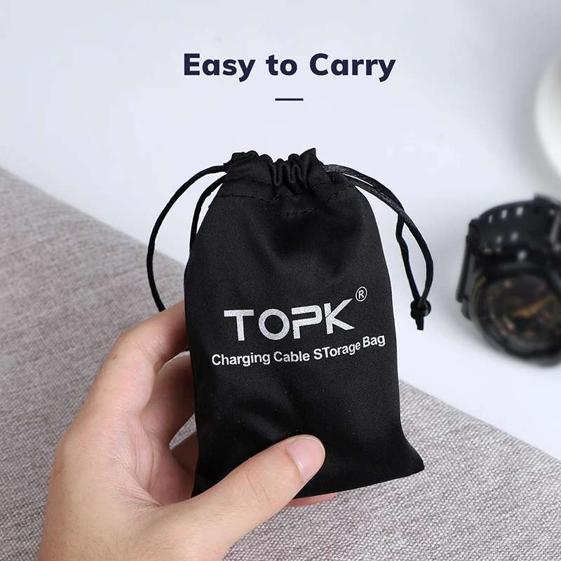 Чехол TOPK Power Bank чехол для телефона USB зарядное устройство usb кабель коробка