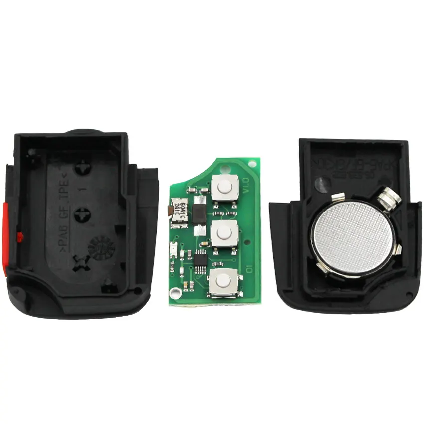 4 кнопки дистанционный брелок без ключа для Audi A4 A6 A8 TT 4D0 837 231 E 3 + 1 кнопка 4D0837231E |