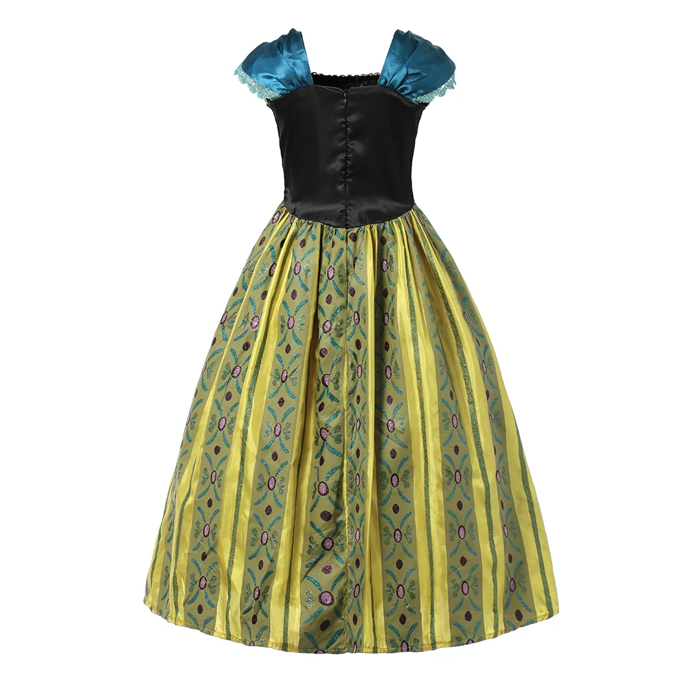 Платье принцессы Анны детский праздничный костюм JYF |