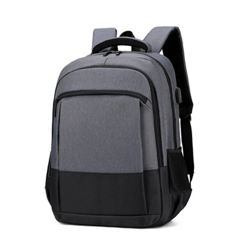 

Men's Business Backpack Simple Leisure Bundle Travel Backpack Computer Bag JT340043