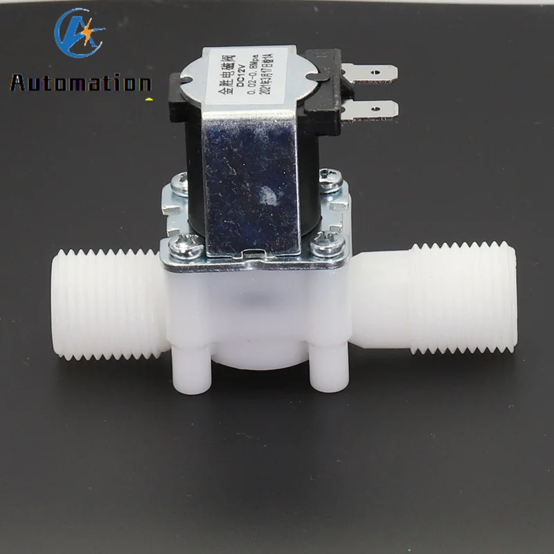 Пластиковый электромагнитный клапан нормально закрытый переключатель подачи
