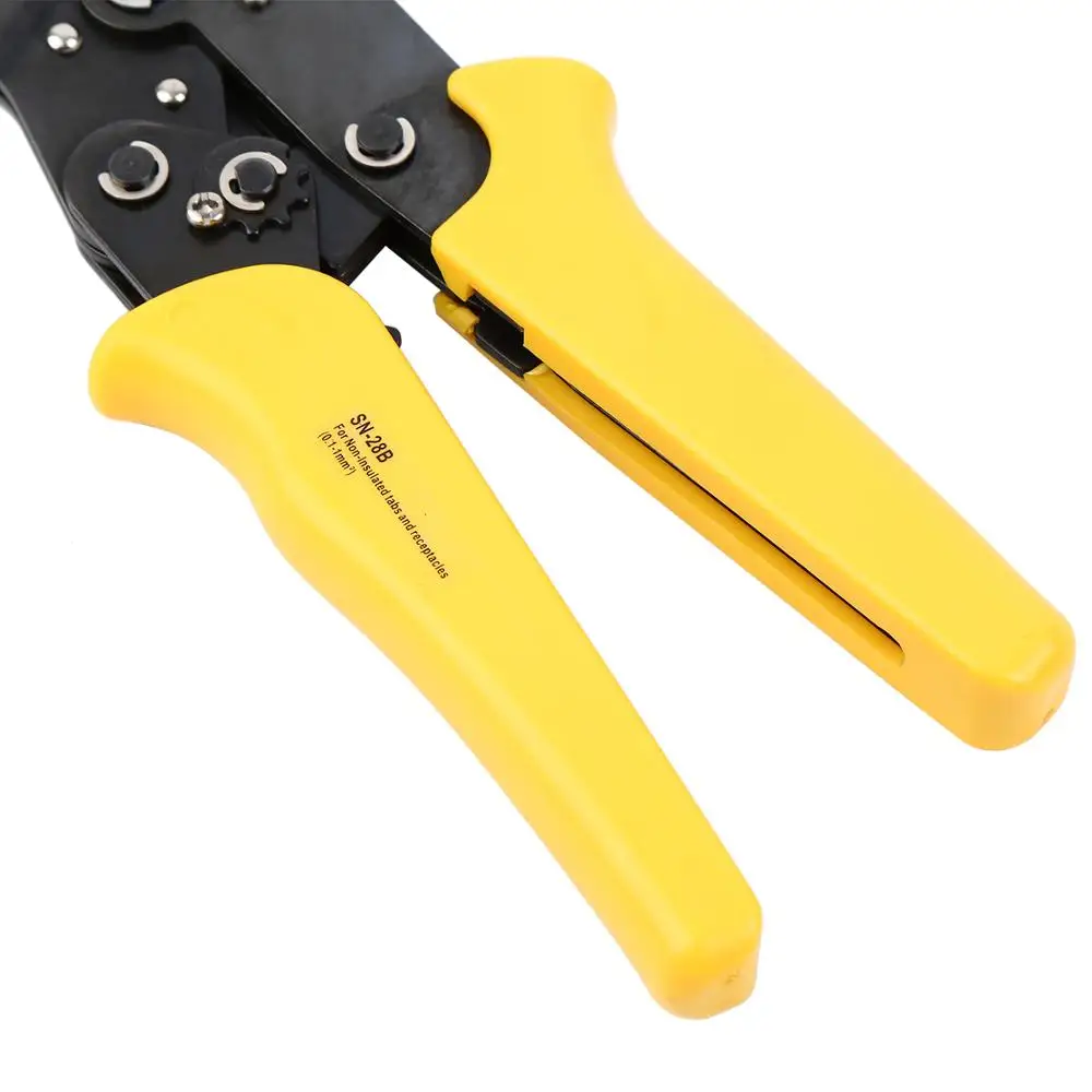 Yonntech обжимной инструмент терминал соединитель Ratcheting провода щипцы Piler 0 1 1.0MM ² SN