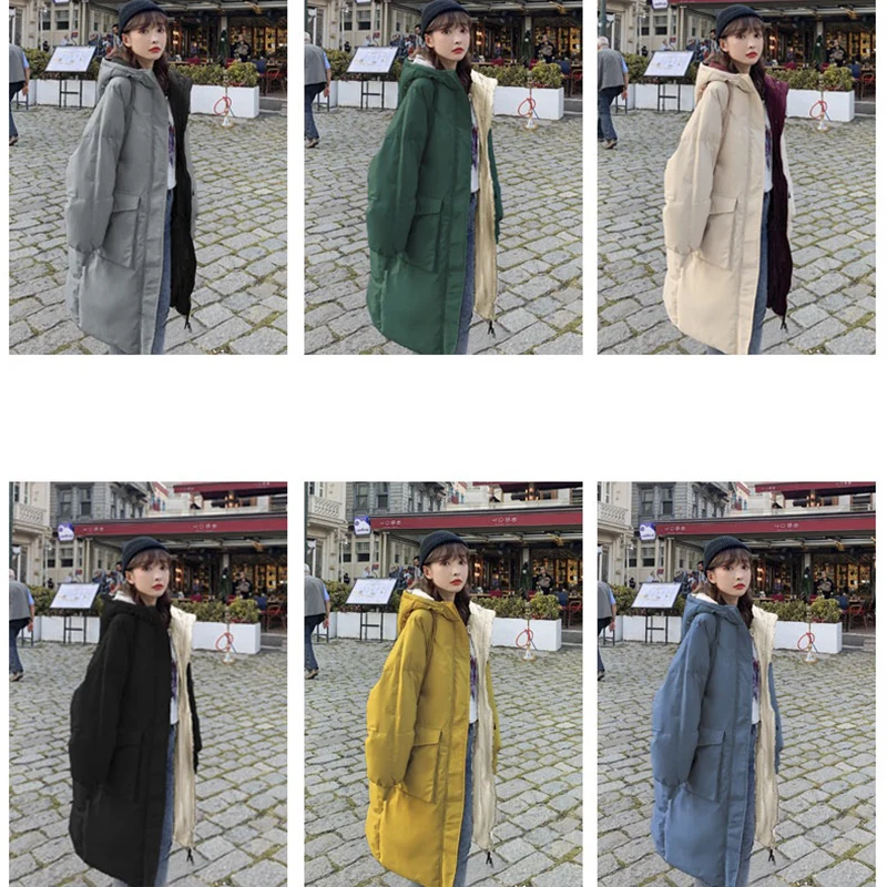Women Jacket Large size Down Cotton Jackets Winter Jackets Coat Quality Thick Warm Cotton Jackets Casual Parka Overcoat 2XL