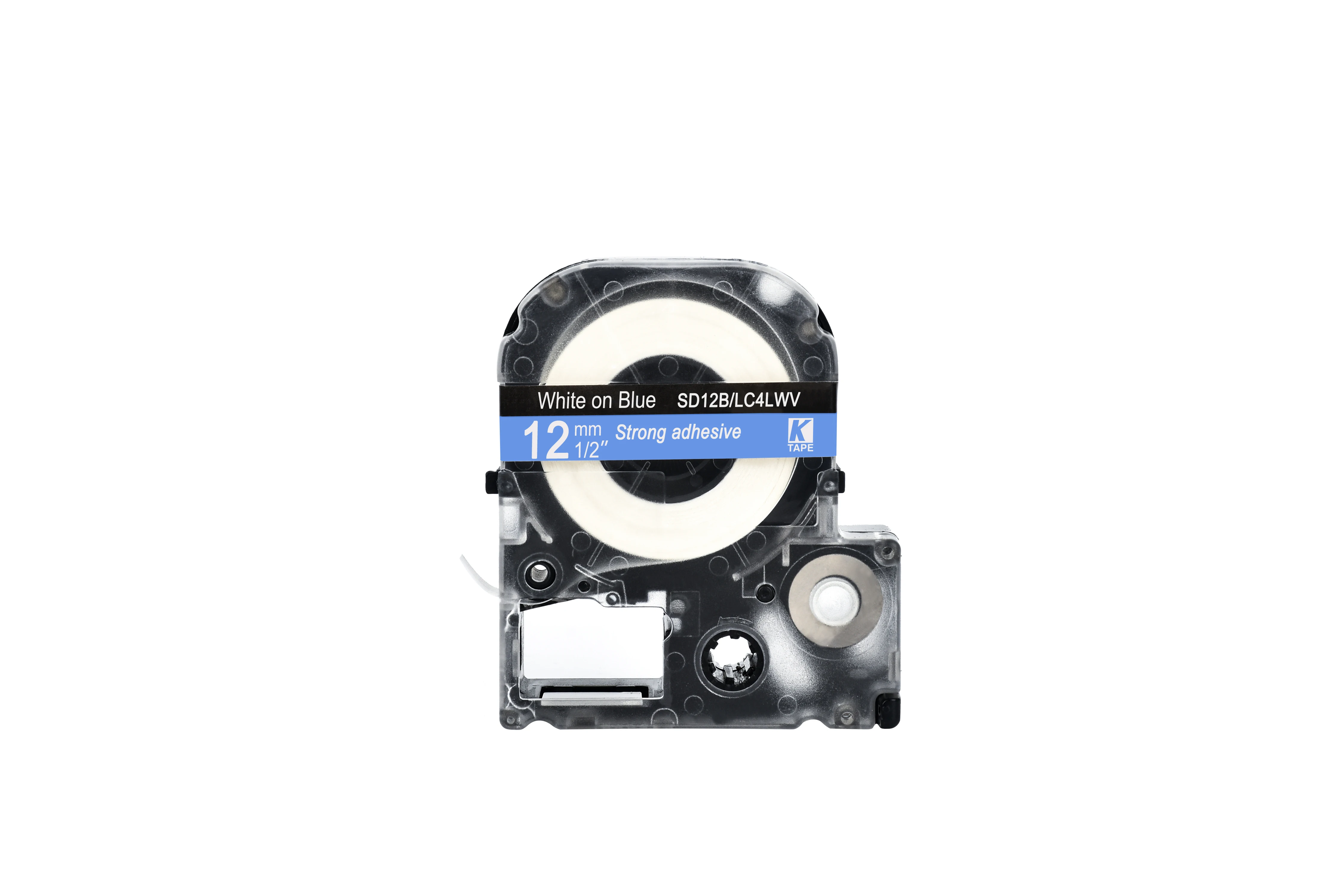 

Ярлыки совместимые с Epson KingJim, ярлыки, 12 мм, белые, синие, SD12B