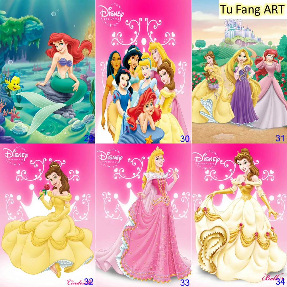 

Картина на холсте, настенное искусство, Disney, аниме, Снежная белая Русалка, плакаты, декор комнаты, картины для спальни, украшение для дома, по...