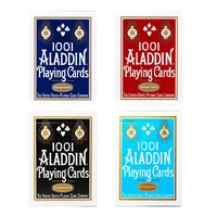 1001 aladdin playing cards redblueblack uspcc deck poker size magic cards magic tricks props for magician