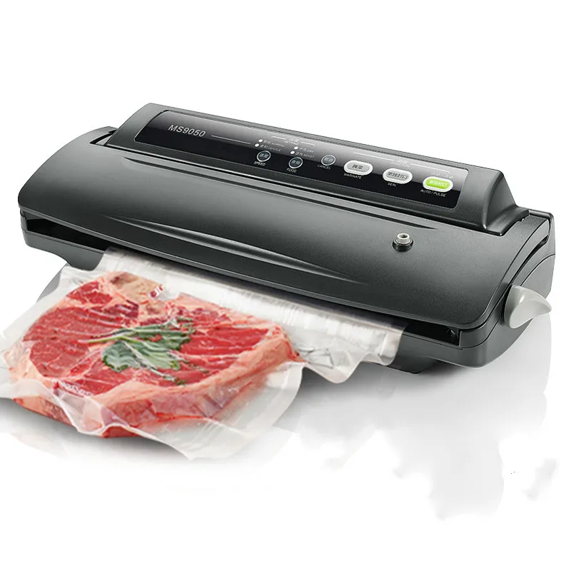 

Vaccum Sealer Bag Fully Automatic Commercial Vacuum Sealer Laminator Wet and Dry Vacuum Household Food Packing Machine