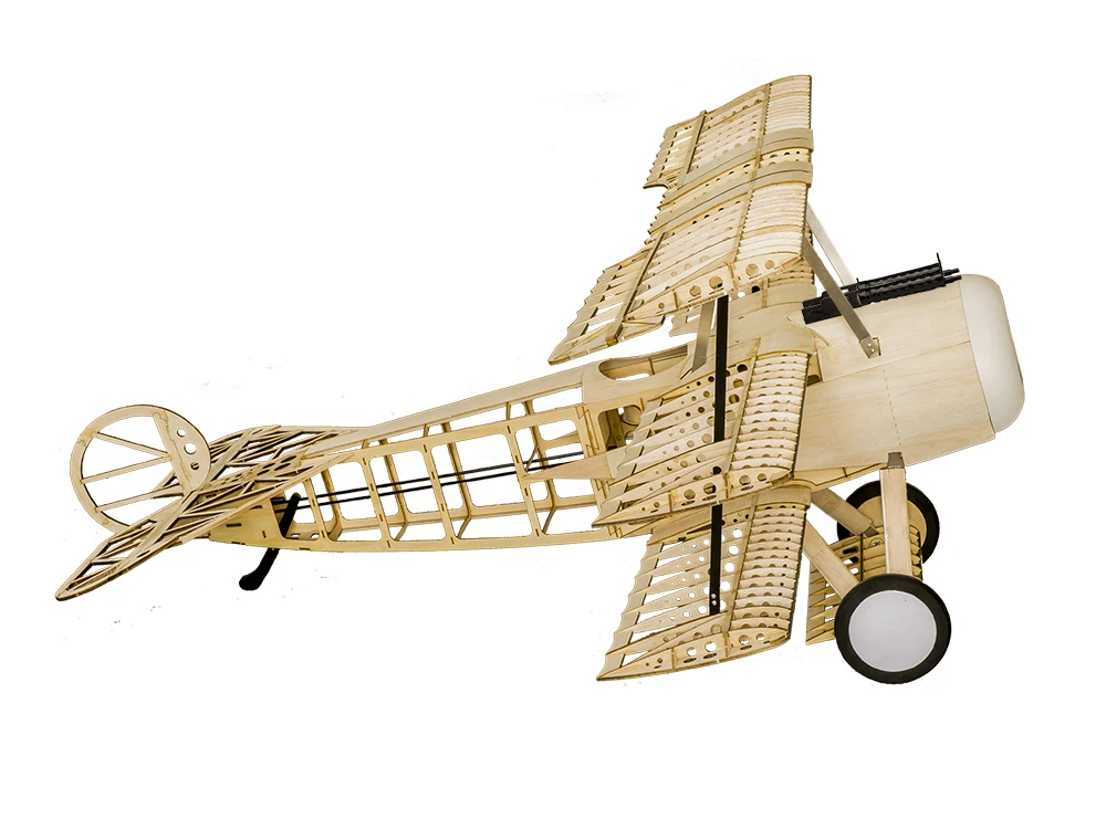 Balsawood модель самолета лазерная резка электрическая мощность Fokker DRI 1540 мм размах крыльев строительный комплект деревянная модель/деревянный самолет