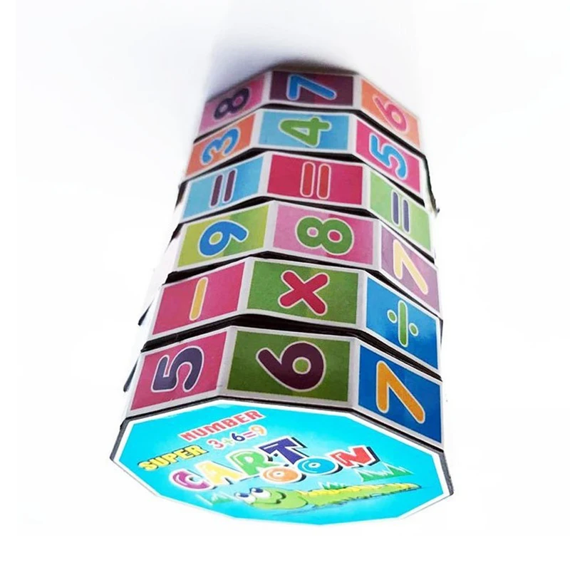 Детские цилиндрические математические игрушки для детей Монтессори Обучающие