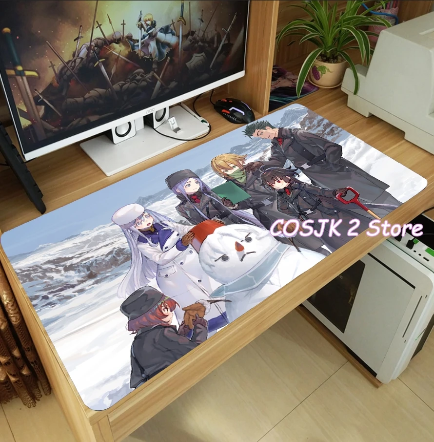 Коврик для мыши Vladilena с аниме 86-восемьдесят Six Milize Shinei нузен утолщенный игровой