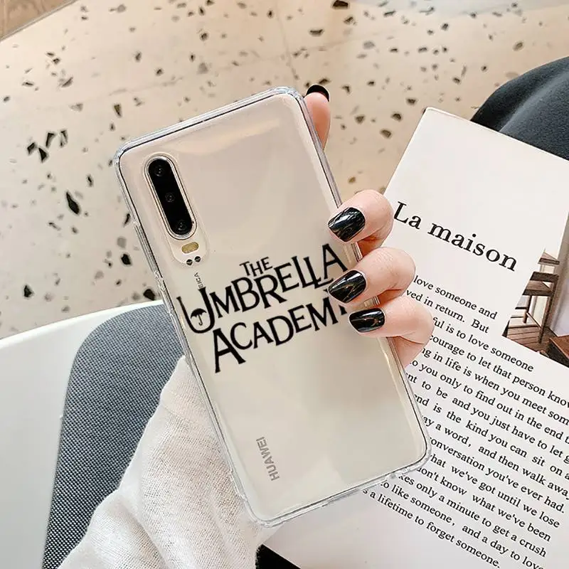 

Umbrella Academy Phone Cases Transparent for Samsung A71 S9 10 20 HUAWEI p30 40 honor 10i 8x xiaomi note 8 Pro 10t 11