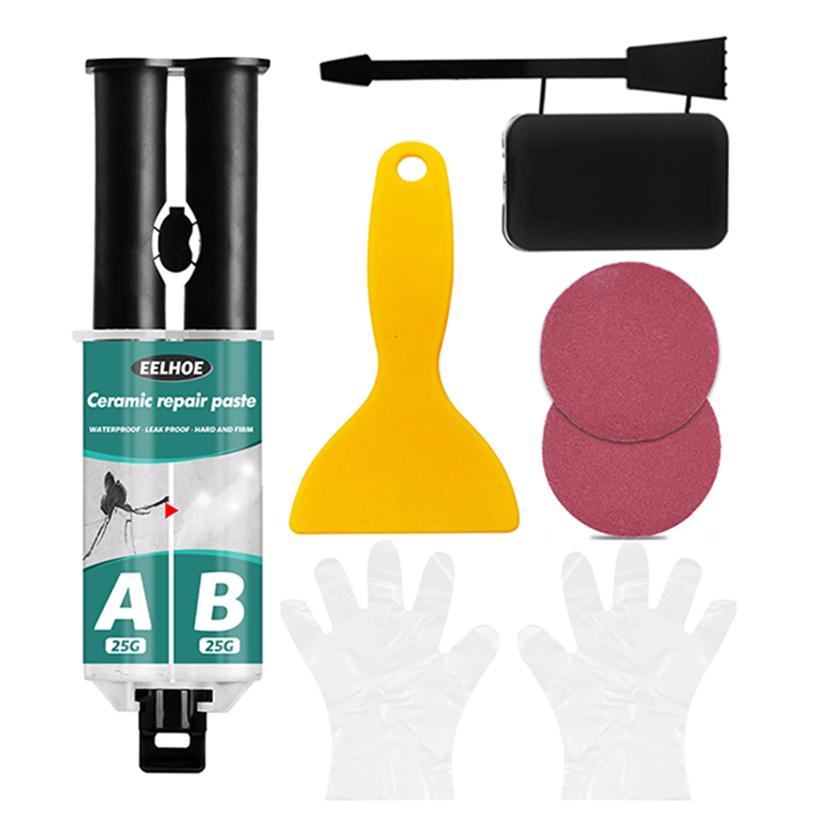 Прочное средство для ремонта стен A B профессиональное литье ремонт заправка клея