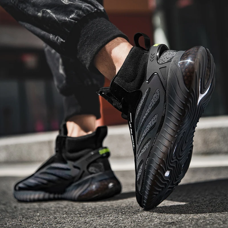 

2021 New Men Casual Shoes Lac-up Trainers Lightweight Comfortable Breathable Walking Sneakers Tenis Masculino Zapatillas Hombre