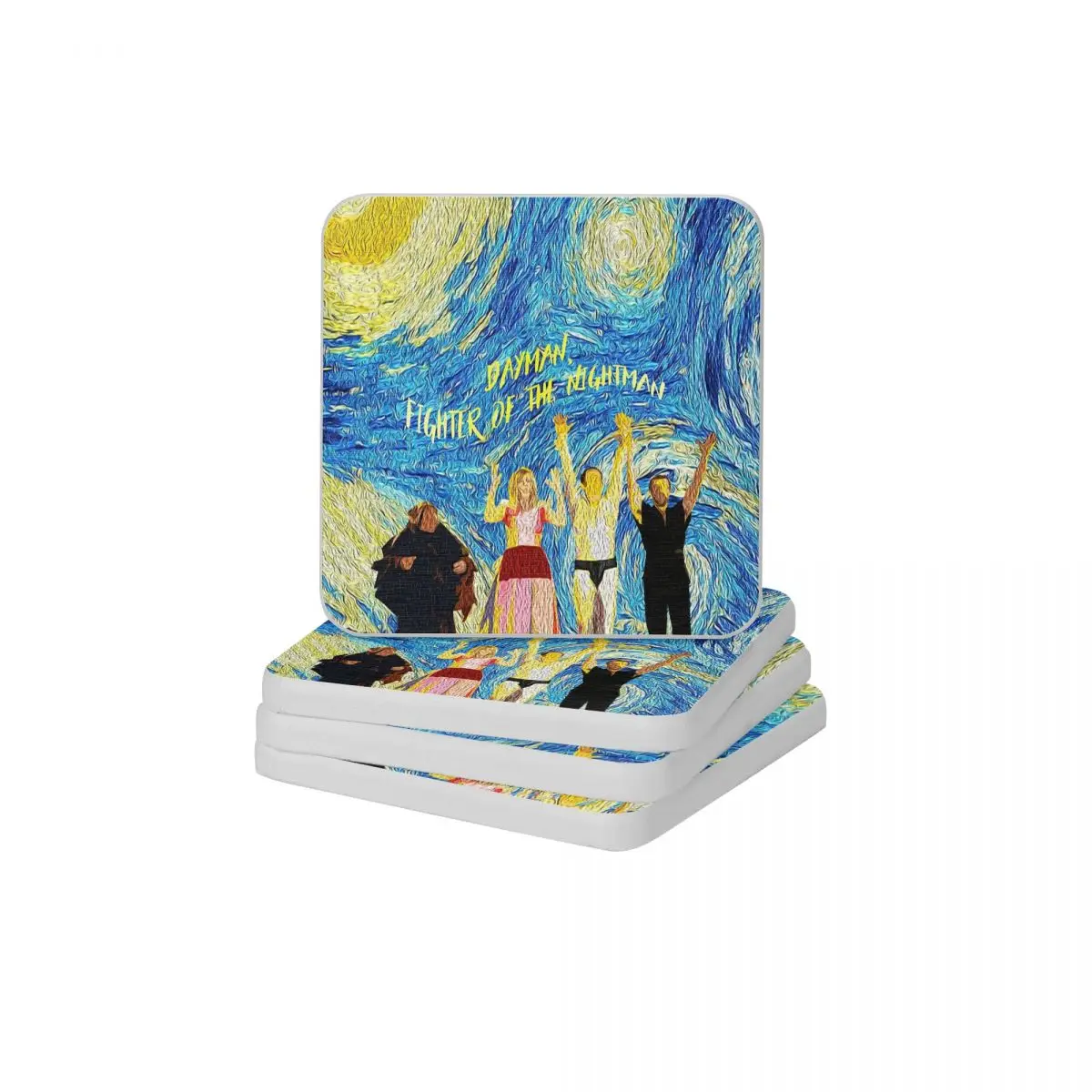 

It's Always Sunny Starry Nightman Cometh диатомит земля квадратная круглая подставка Быстросохнущий Коврик для мыла с диаметром чашки бонсай