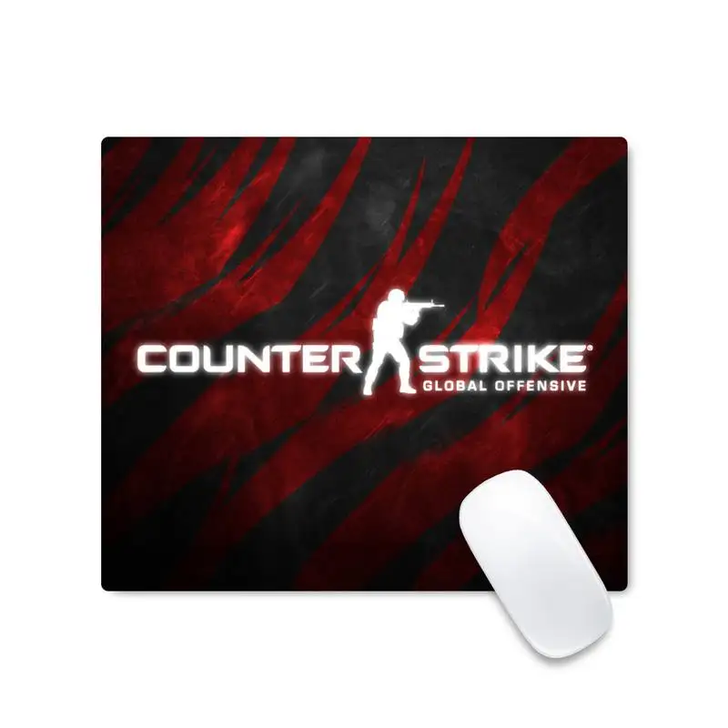 

cs go Laptop Gaming Mice Mousepad Non-slip Cushion Square Thickness 2mm