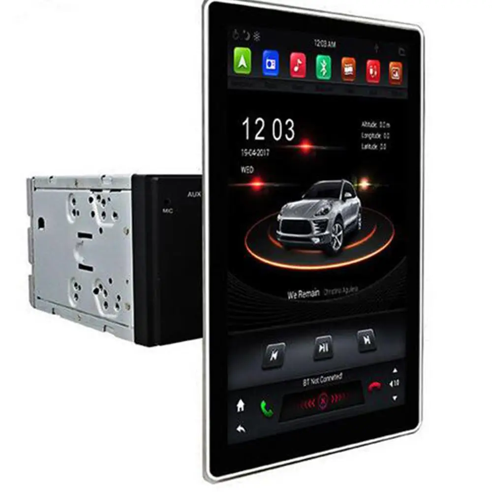 12," ips экран Android 8,1 автомобильный Радио Tesla Стиль 2 Din gps навигация авто радио для Honda Ford hyundai VW Toyota Kia Nissan