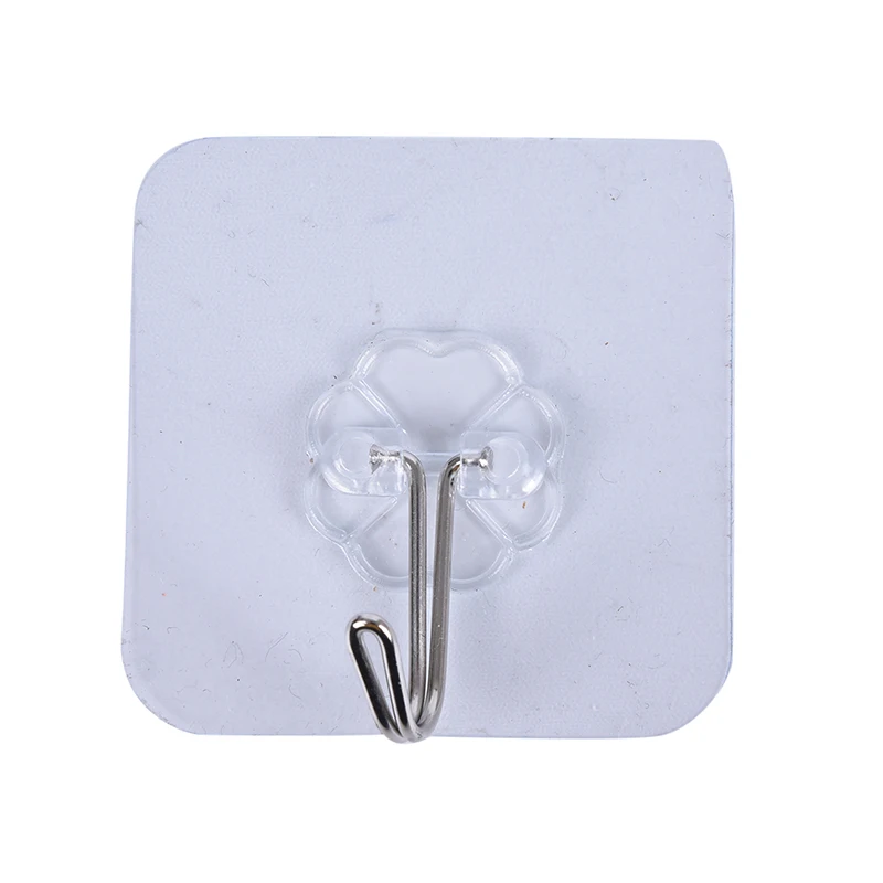 

5pcs 1pc 6*6cm Strong Clear Suction Cup Sucker Wall Hooks Hanger For Kitchen Bathroom Or Kitchen Bathroom Wall Hooks