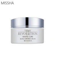 missha time revolution white cure blanc control cream 50g korea cosmetics whitening face cream moisturizing face skin care