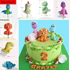 Динозавр Dino для тематической вечеринки, украшения для вечеринки в стиле сафари джунглей, дня рождения, вечеринки