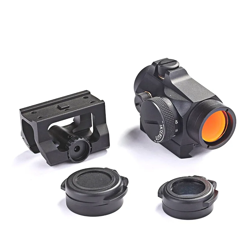 

Upgrated Aimpoint T2 Red Dot Sight Hunting Rifle Scope waterproof Black with Quick Detach High Mount