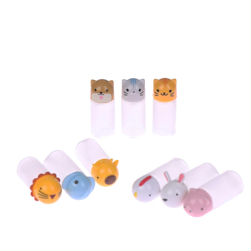 

1pc Water Cup Cartoon Miniature Animal Kettle Can Hold Water Doll Accessories Dollhouse Home Decoration
