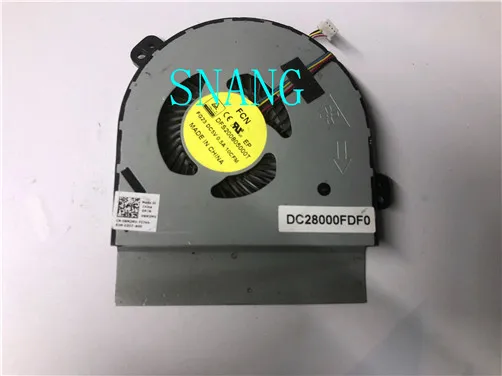 

FOR Yepyeni Orijinal CPU fan için Dell Alienware 15 R1 dizüstü bilgisayar CPU soğutma fanı soğutucu DC28000FDF0 DP/N 09M2MV DFS