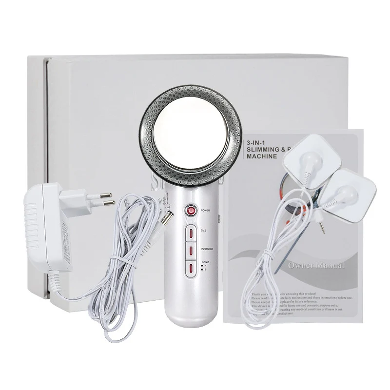 

12W Ultrasonic Cavitation Body Slimming Machine Fat Cellulite Reduce Massager 80X190mm Personal Health Care EU/AU/UK/US plug NS