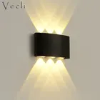 Уличные настенные светильники, светодиодная Водонепроницаемая настенная лампа, 246 головок, распродажа, освещение для сада, забора, жилых помещений, светодиодная лампа