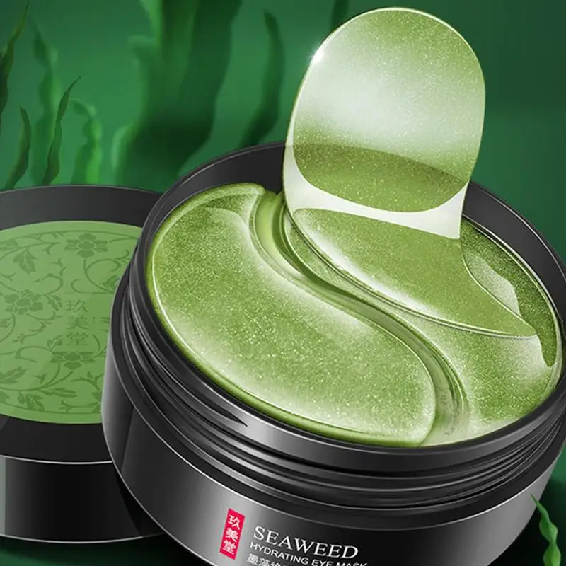 

Seaweed Eye Mask Natural Moisturizing Eye Patches Remove Dark Eye Skin Care Bag Circles Anti Age H2W6