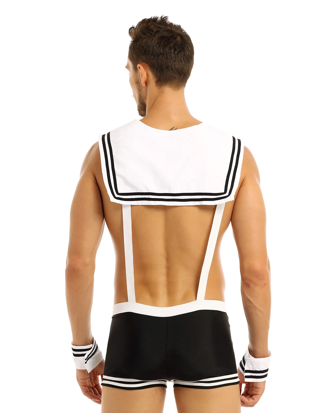 Iiniim сексуальные мужские матросские Костюмы боксеры комплект нижнего белья