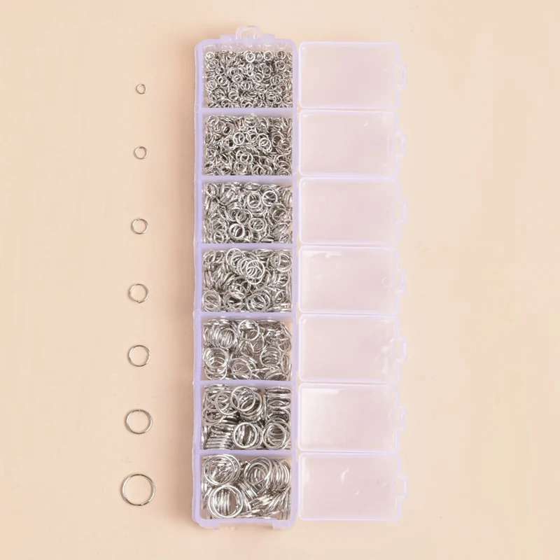 

3 4 5 6 7 8 10mm Open Loop Split Ring Split Ring DIY Jewelry Making Accessories Jewelry Accessories