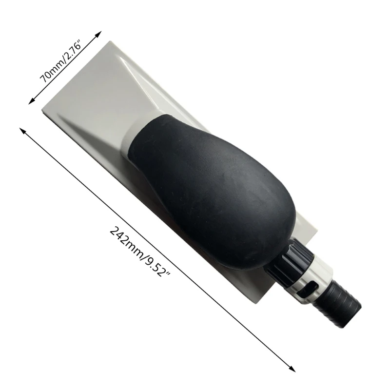 

Plastic Sanding Block Dustless Dust Free Dry Grinder Hand Push Plate Professional Grinding Abrasive Tools 35ED