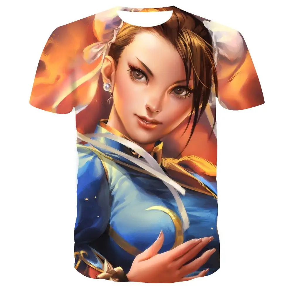 Мужская и женская модная толстовка с 3D принтом футболка короткими рукавами в