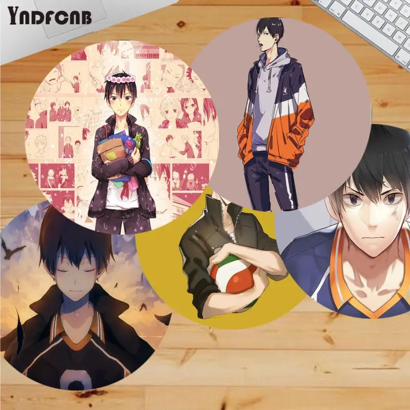 

YNDFCNB смешной kageyama tobio Haikyuu аниме мягкий игровой коврик для мыши компьютерный Противоскользящий коврик для ноутбука ПК коврик для мышки игров...