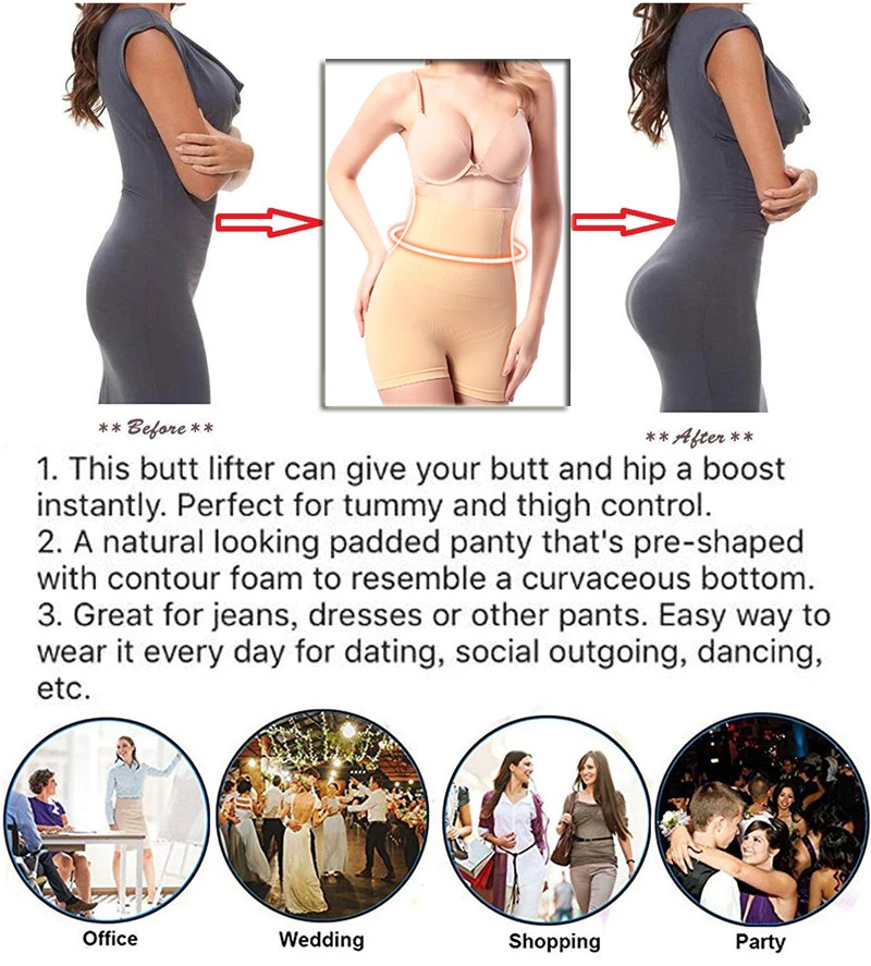 Горячие средства ухода за кожей животик Управление трусики Для Женщин Прикладом